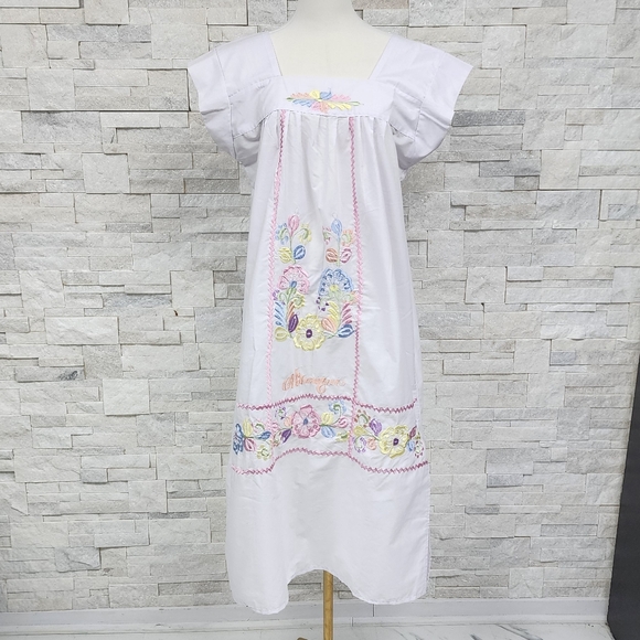 Pretty handmade super comfortable dress S/M/L - Picture 3 of 7